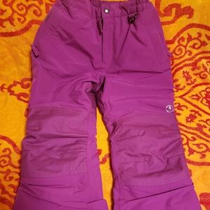 Girls winter snow pants size 7
